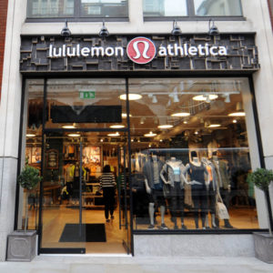 Lululemon yoga and sportswear